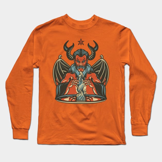 Whispers of the Shadows: Spiritual Insights Long Sleeve T-Shirt by Lucifer
